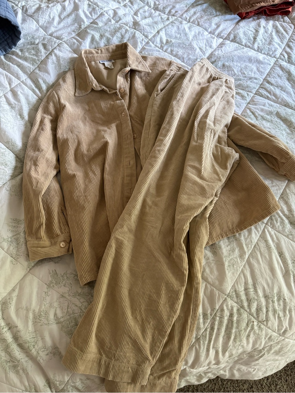 Vintage corduroy set